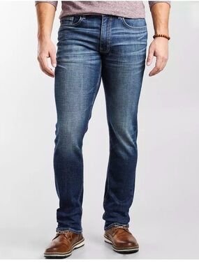 Outpost Makers Slim Straight Jeans Men’s 32x32 Dark Wash Denim